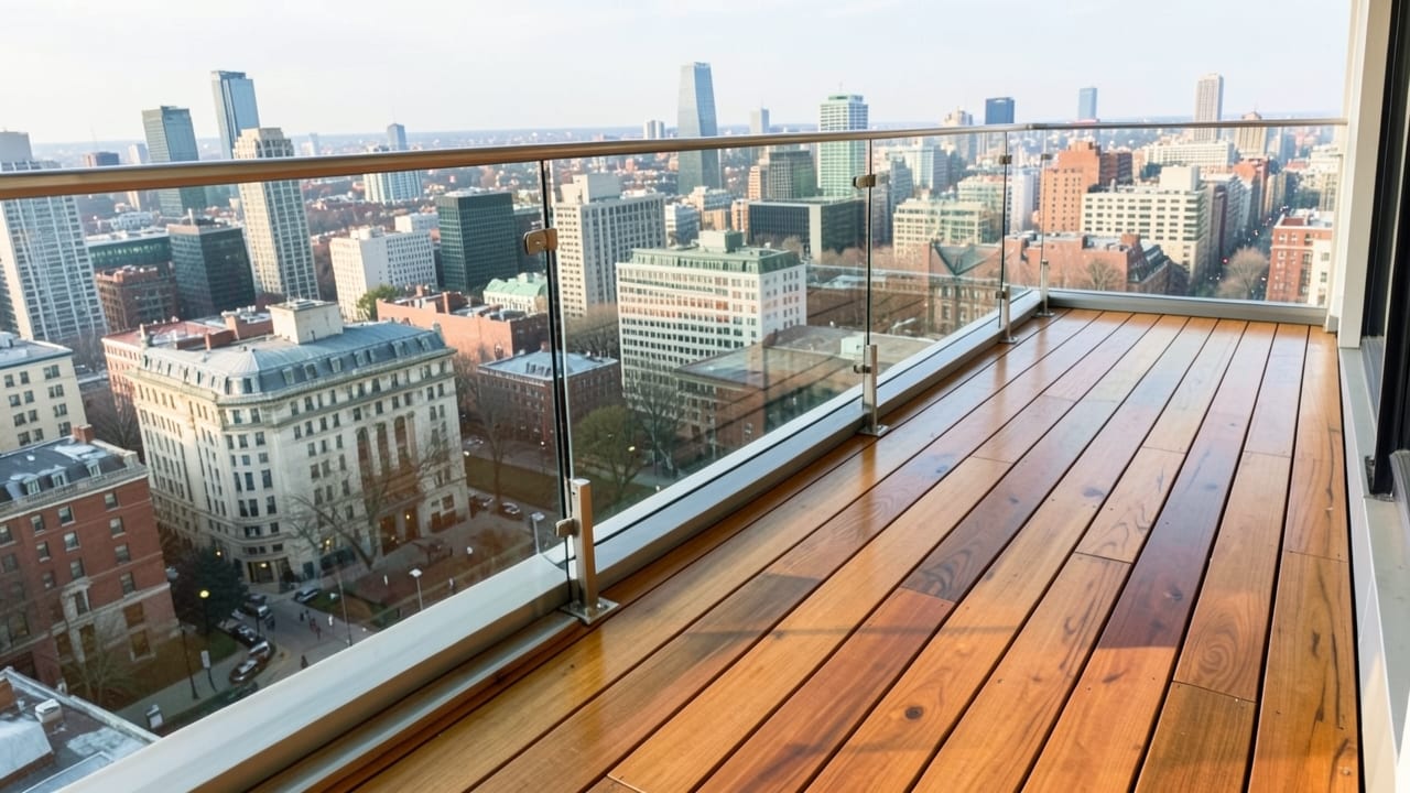 Balcony Mold Cleanup in Burnham Place, DC in Burnham Place